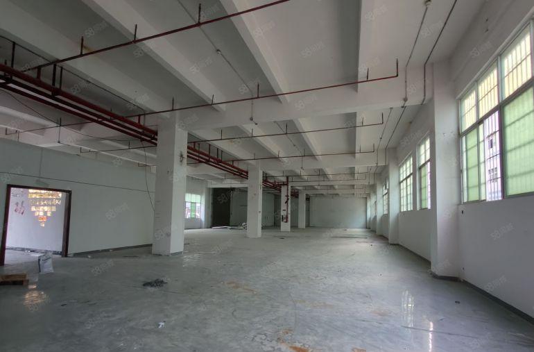 临深大亚湾一楼1200平方带装修办公室地坪漆红本厂房仓库出租