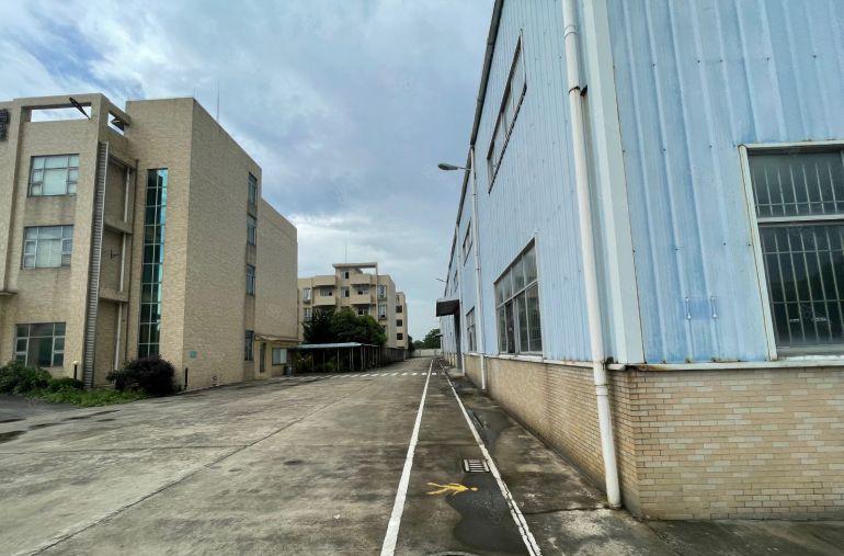 大亚湾西区新空出独院单一层钢构4万平方厂房出租待行车可分租