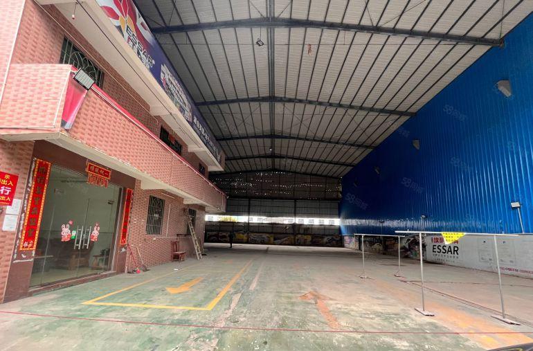 原房东13米钢构厂房720平，月租7200元月，