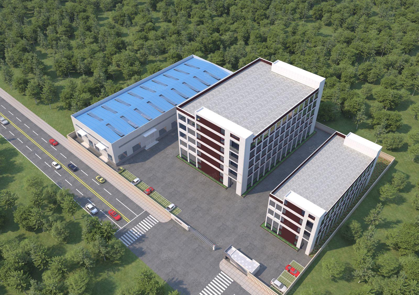 全新独院标准厂房出租 9200平米红本双证齐全