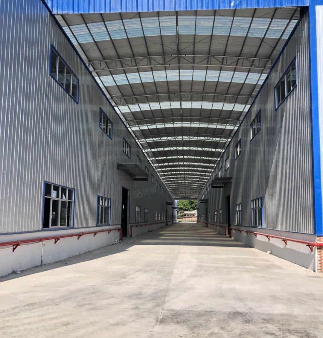 博罗福田国道附近16000平方钢构出租，高度11米，可办环评