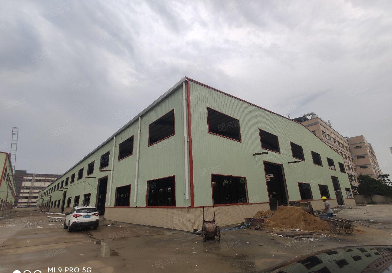 1000平方起租，石湾科技园新建滴水10米单一层厂房出租。