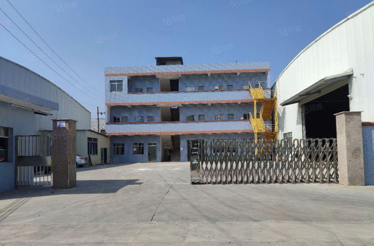 博罗县园洲镇独院单一层厂房5300平米，宿舍办公800平出租