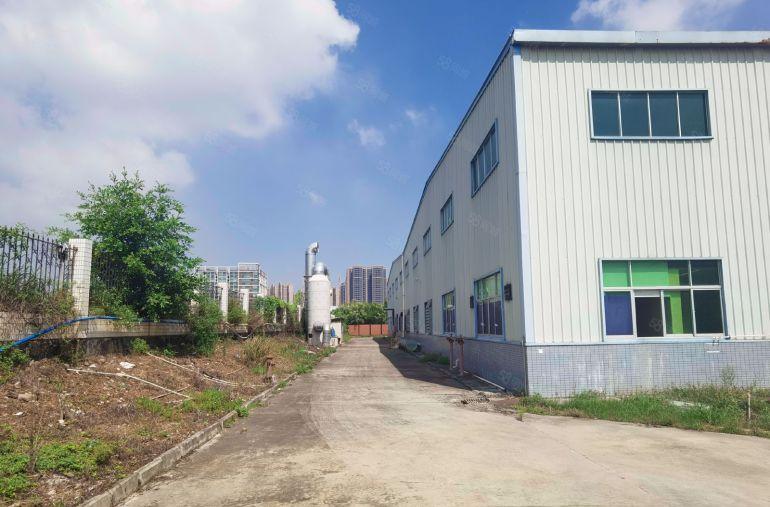 博罗石湾国道旁原房东独门独院滴水十米6000平厂房出租空地大