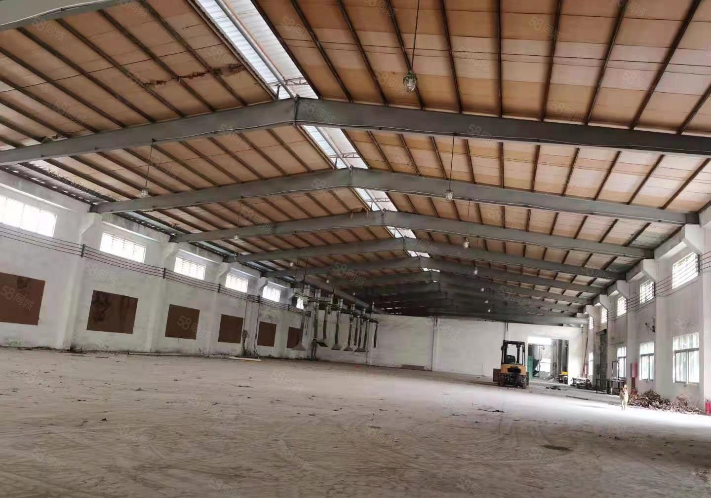 博罗杨村镇空地超大独院单层厂房出租，1500平方一栋可做污染