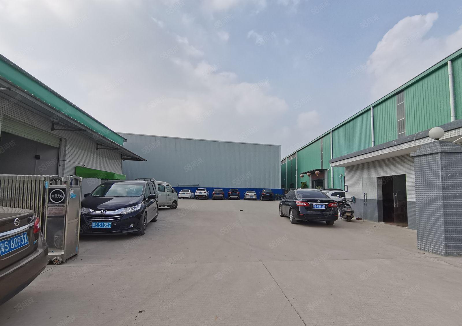 5百平起分租，博罗荣兴工业园原房东9千平独院钢构仓库厂房出租