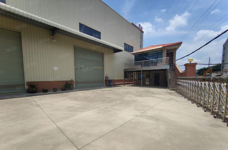 园洲大道原房东全新重工业牛角独院钢构滴水12米12元厂房出租