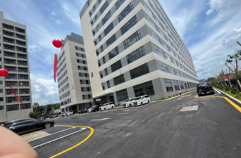 博罗罗阳镇原房东花园式工业园标准厂房出租，空地大，厂房形象好