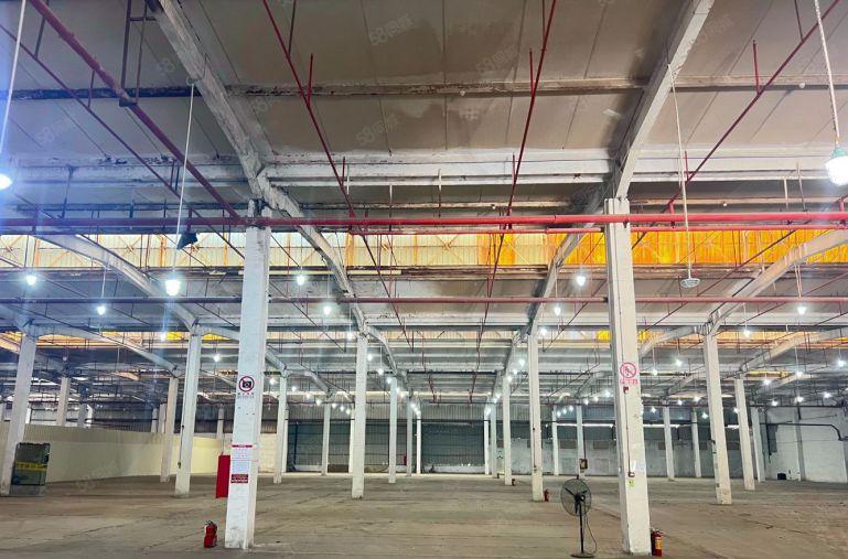 石湾铁场新出原房东5000平滴水9米钢构厂房特价出租空地大！