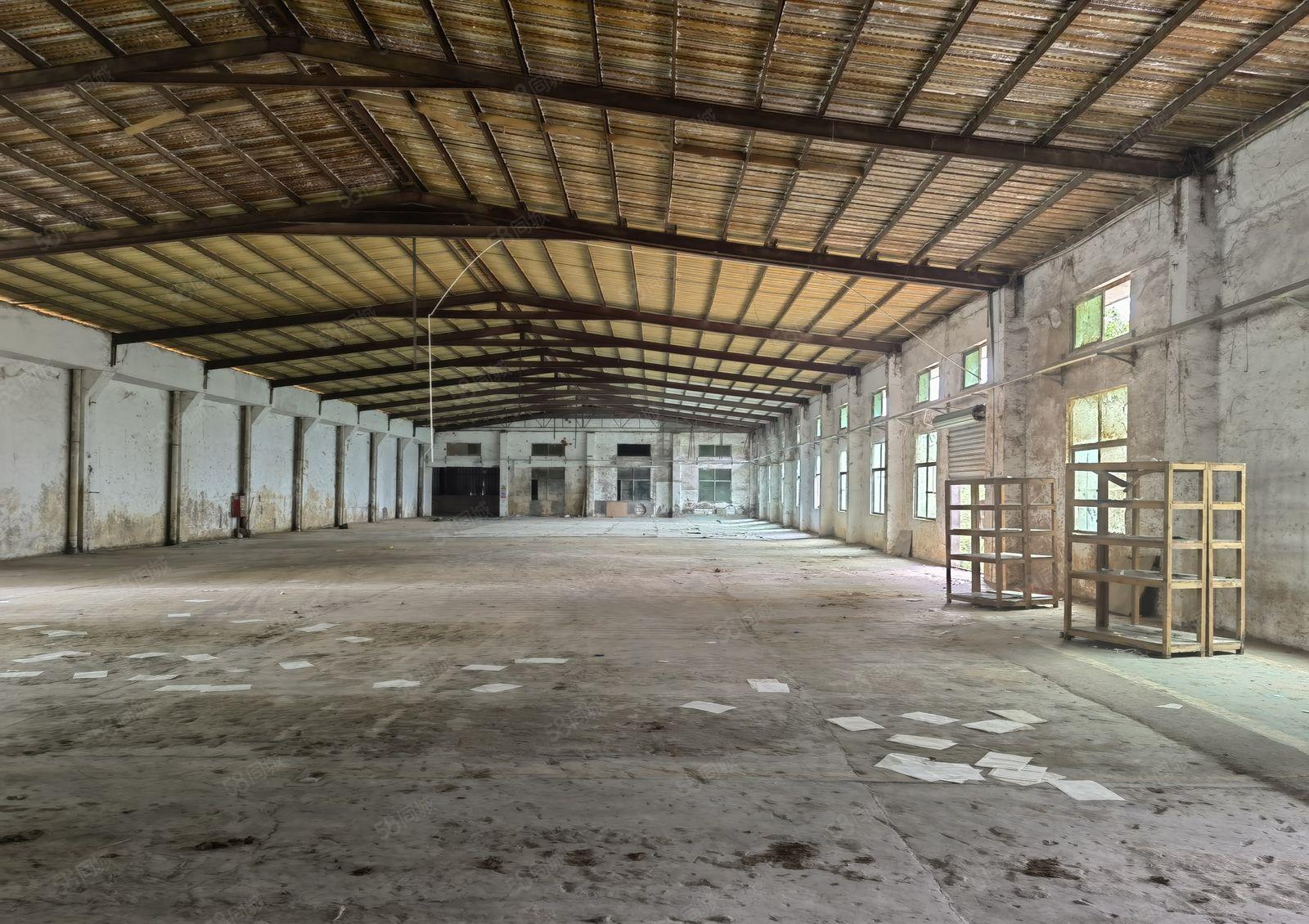 博罗杨村可做污染1500平方钢构厂房出租破碎 抛光  喷漆