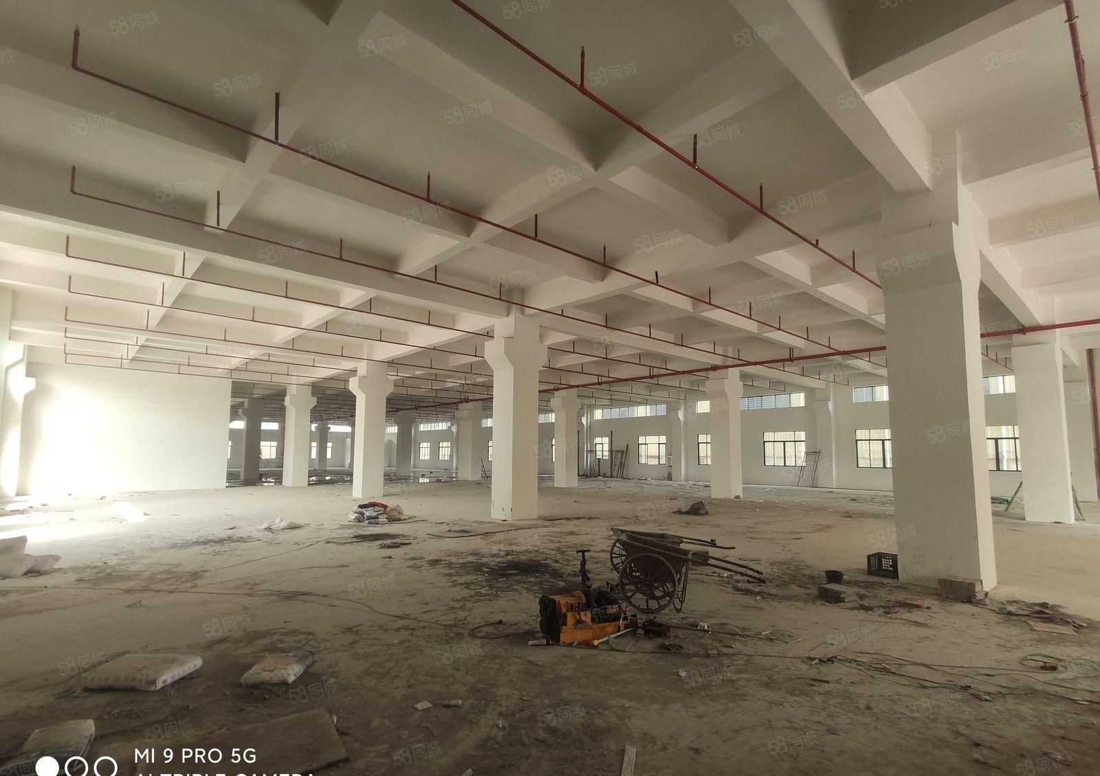 带现成喷油环坪标准厂房出租，1000平方起租，形象超好。