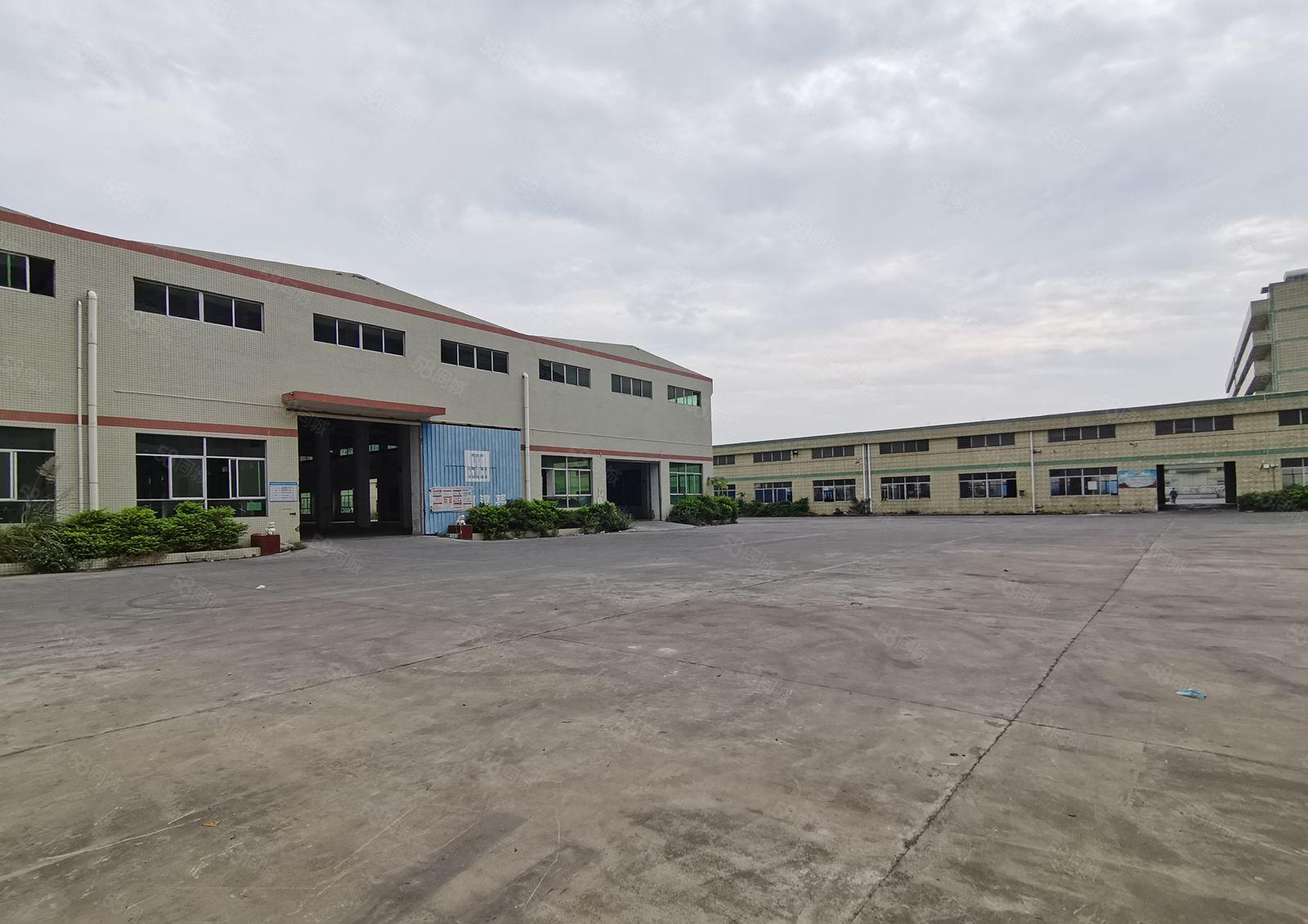 博罗石湾科技园独院2万平9米高厂房低价出租空地大可仓库分租