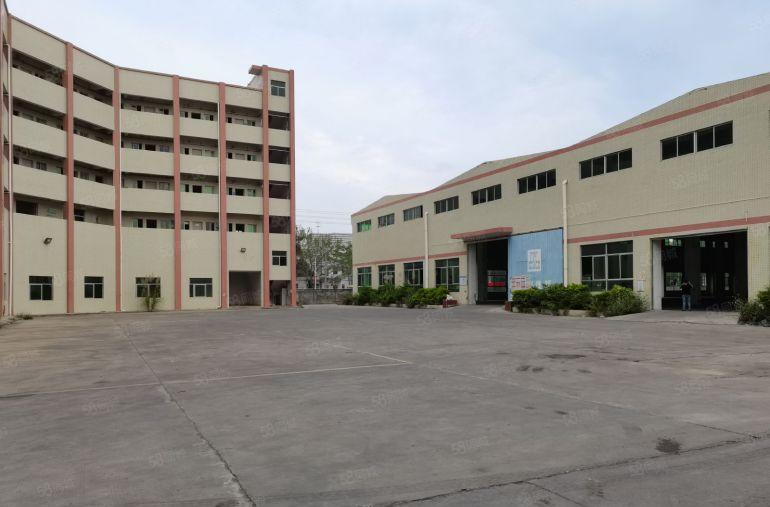 十米高园洲原房东10000万平钢构厂房出租带现成行车可办环评