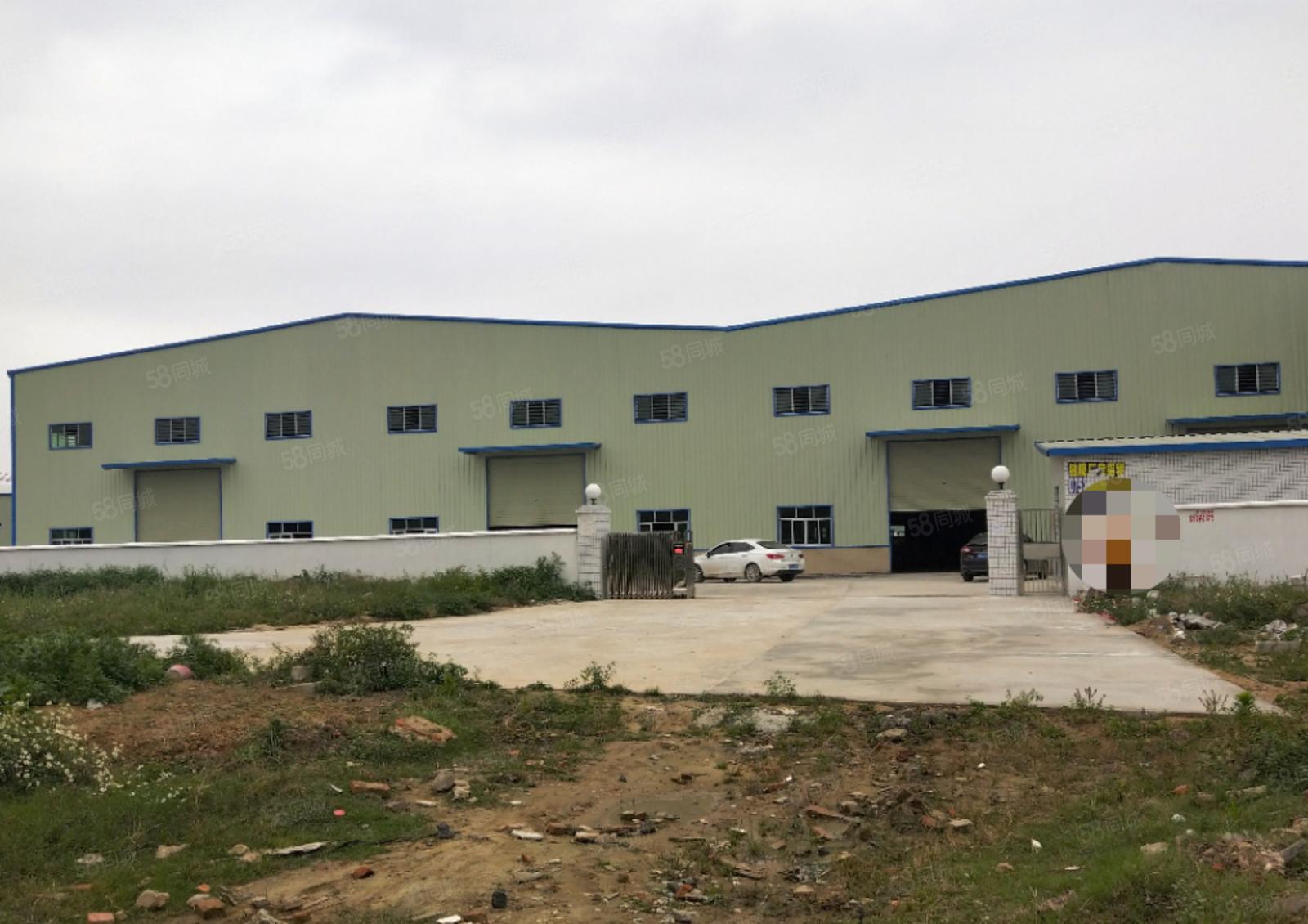 园洲镇独院原房东位置很好，单一层厂房3500平方出租，带牛角