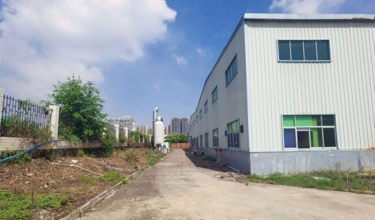 10块！滴水九米原房东园洲独院钢结构7600厂房仓库低价出租