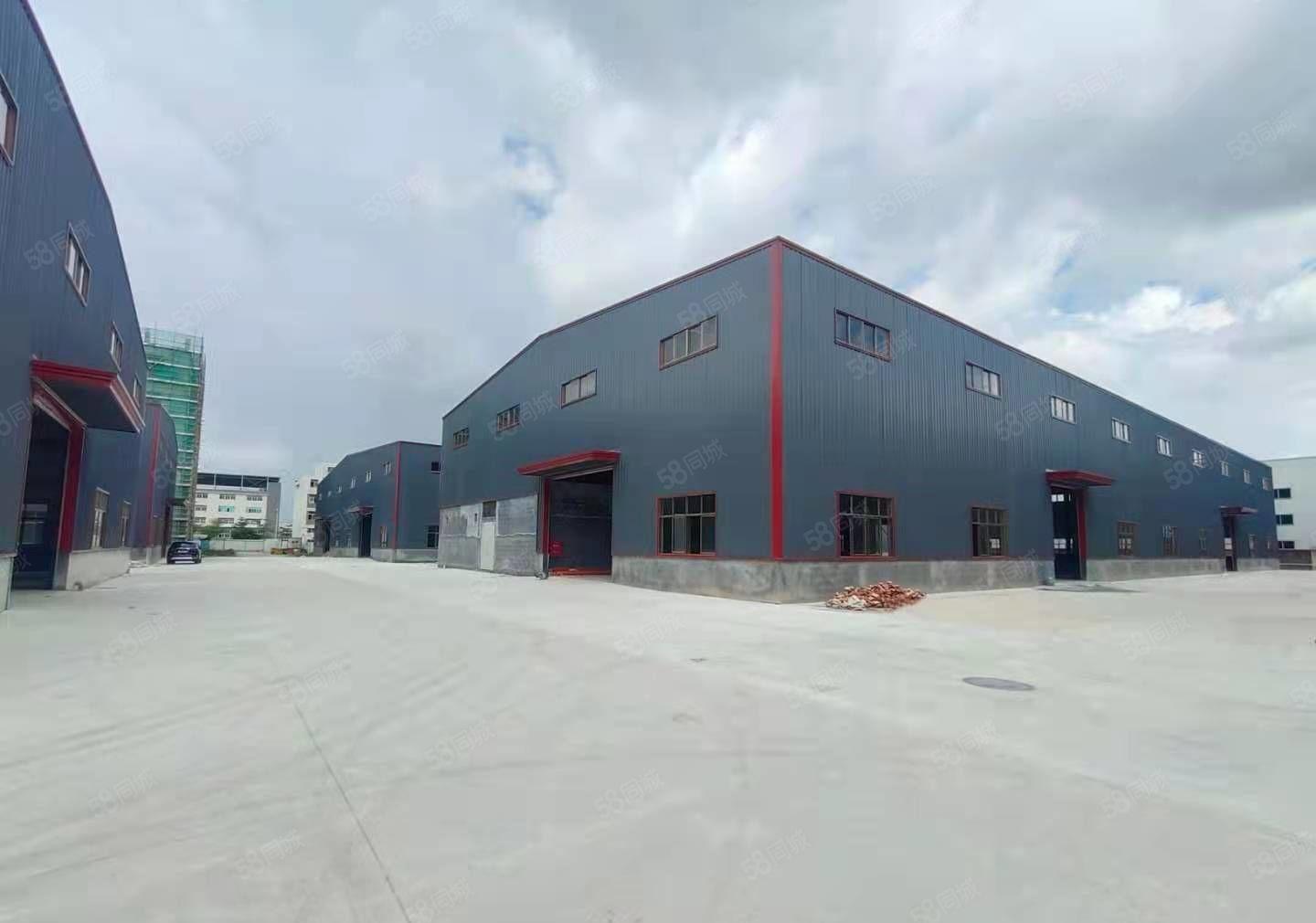 周边真正无居民钢结构厂房招租3350平方单一层，证件齐全