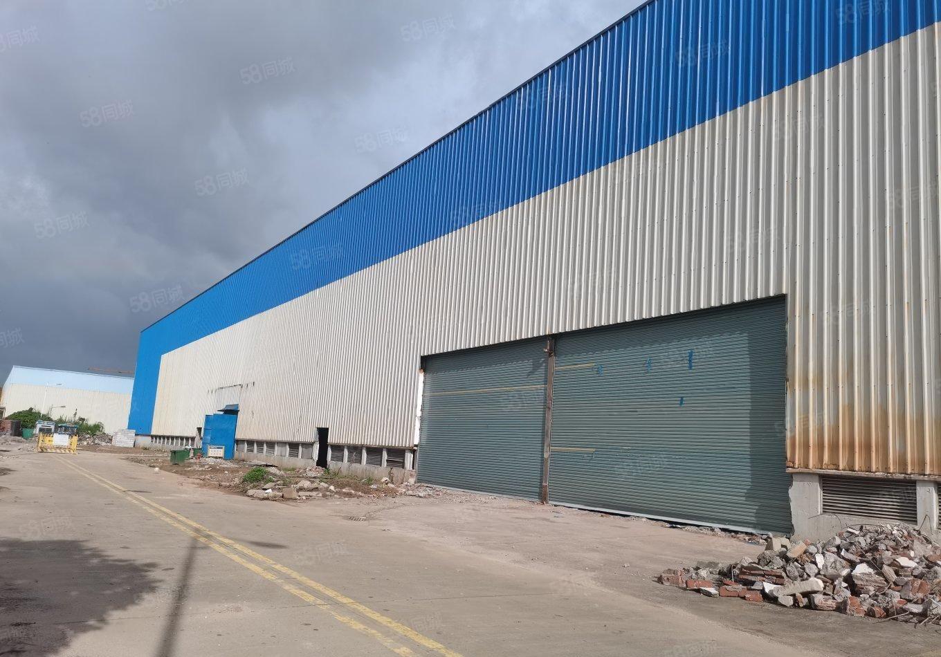 博罗新出独门独院9米高钢结构厂房8000平出租，空地大可分租