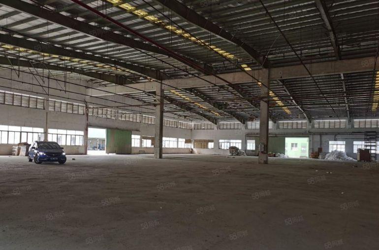 博罗石湾4000平钢构独院厂房仓库到低价出租高8米300起分