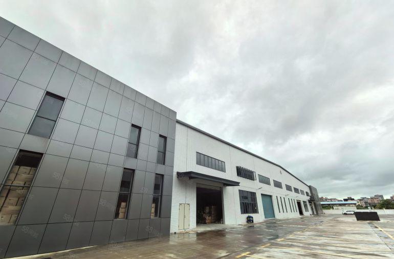 园洲镇全新砖墙单一层，滴水十米，有牛角喷淋，2000平方起租