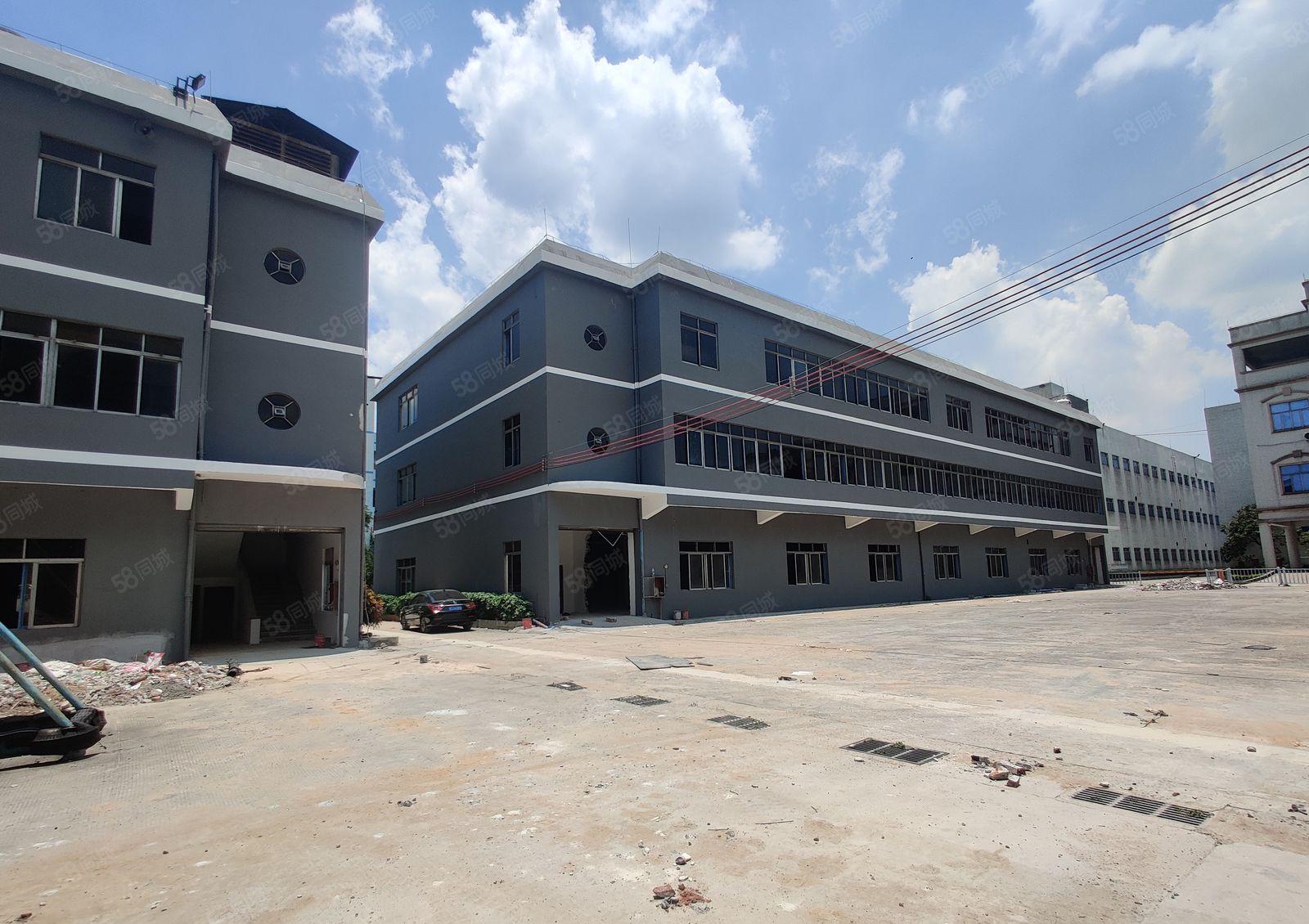 8元可分租原房东博罗石湾园洲2万平厂房仓库一楼空地独院出租