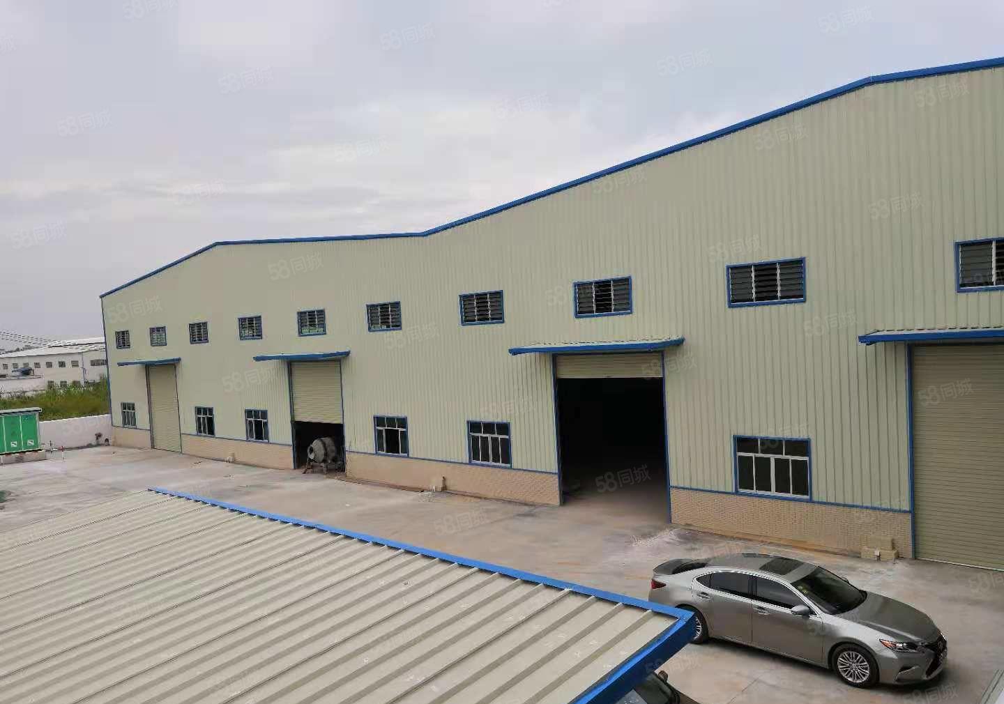 园洲镇独院原房东位置很好，单一层厂房3500平方出租，带牛角