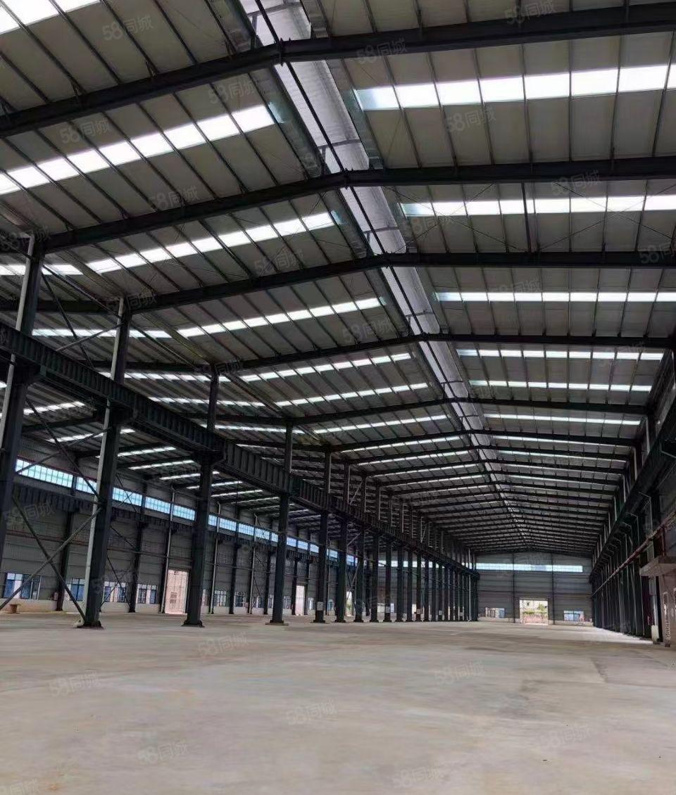 博罗龙溪镇红本独院钢构厂房30000平滴水13米牛角位10米