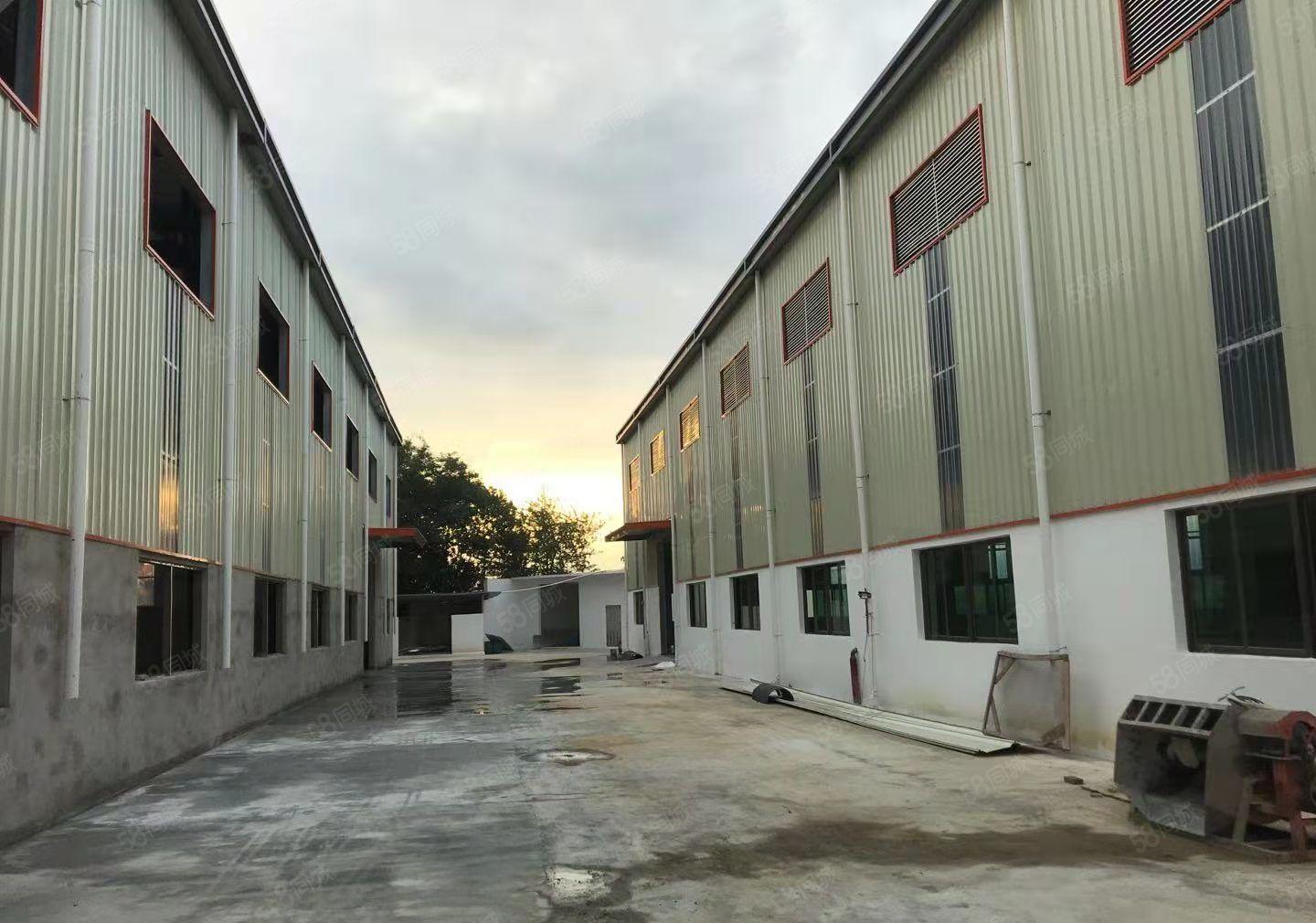 博罗县7000平方独院厂房钢构厂房出租