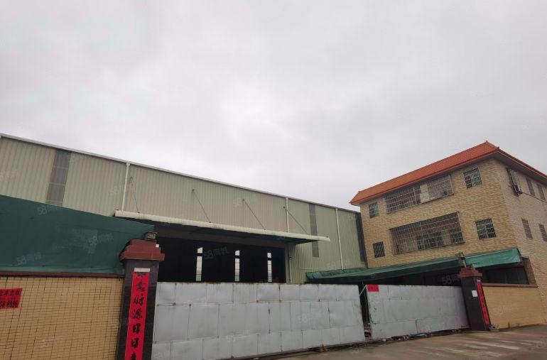 博罗石湾独门独院带现成行车原房东钢结构2000平厂房低价出租