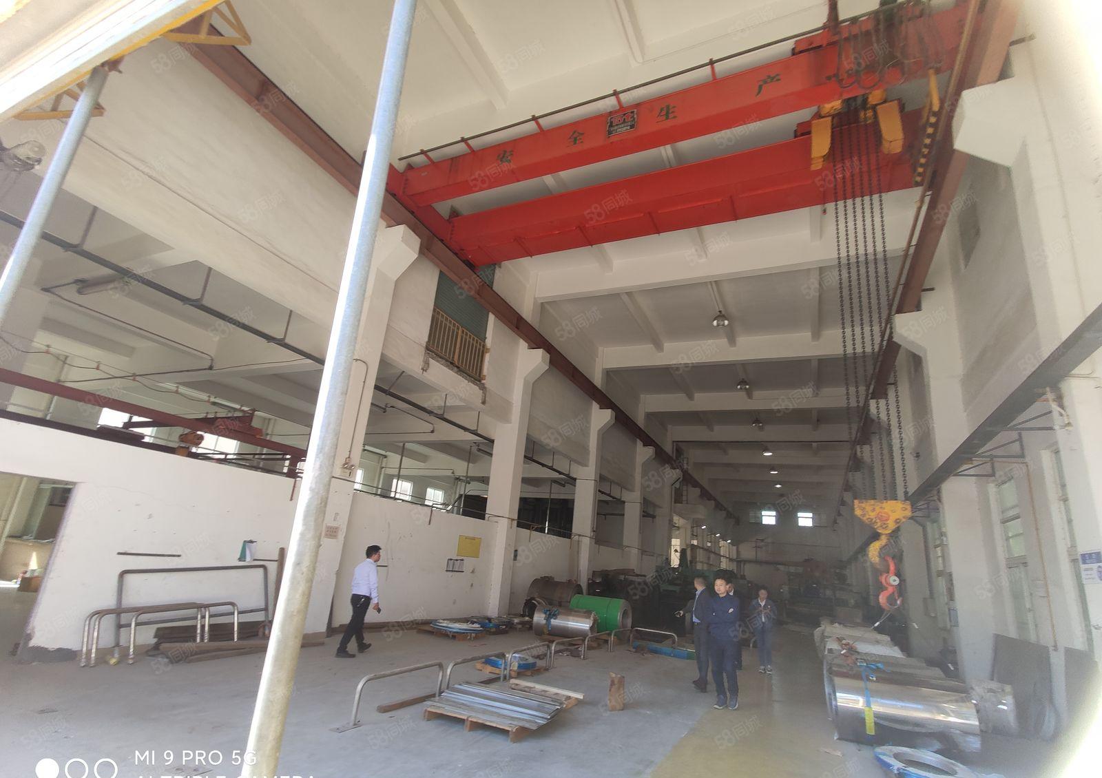 福田镇新出独门独院两层砖墙到顶厂房，红本证件，现成五金环坪。