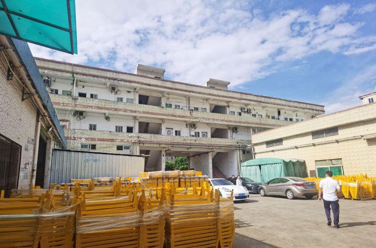 博罗园洲独门独院钢构厂房3600平米低价出租带装修水电出