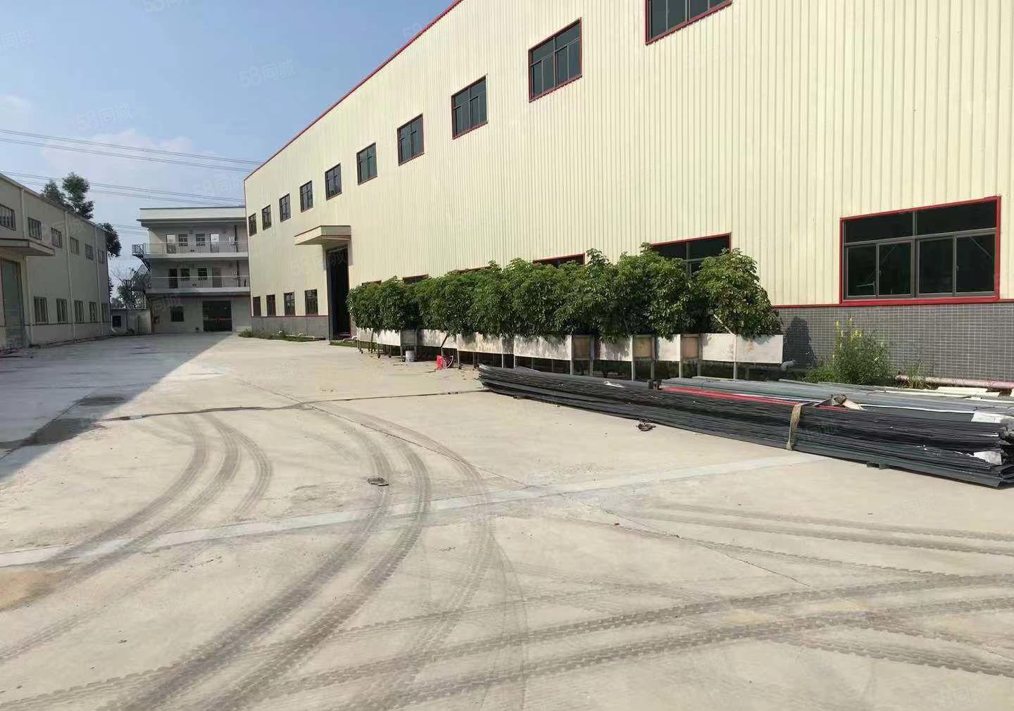 惠州市博罗县园洲镇，钢结构厂房出租，滴水9米证件齐备可办环评