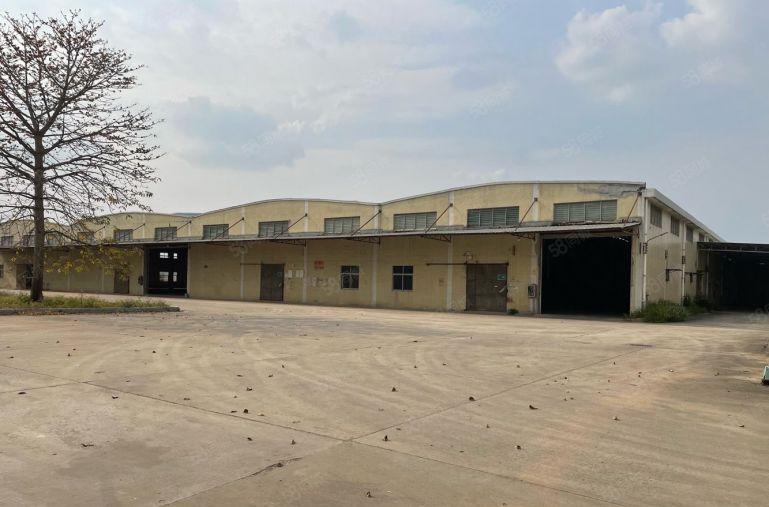 博罗石湾镇独院砖墙到顶厂房出租空地超大货车可掉头