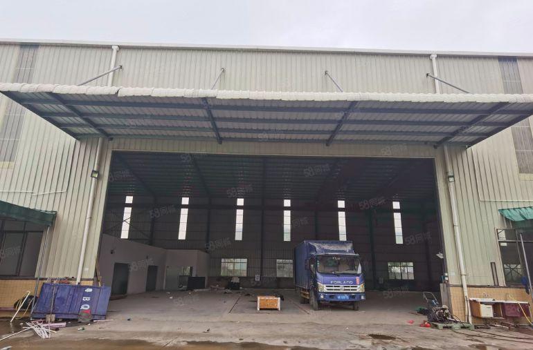 博罗石湾独门独院带现成行车原房东钢结构2000平厂房低价出租