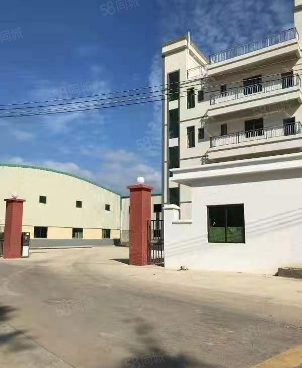 博罗独院钢构厂房出租7000方，形象高大上 证件齐全可做污染