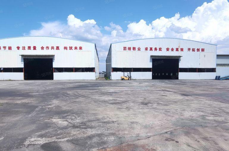 园洲原房东单一层独院7300平带14000平空地厂房出租