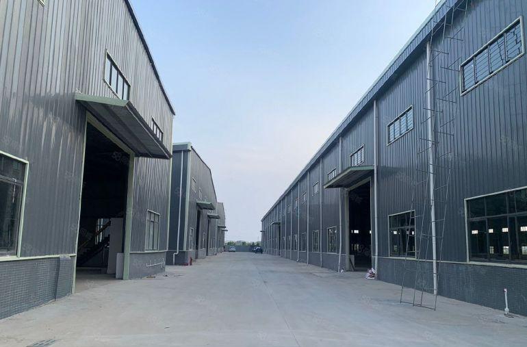 惠州博罗独门独院8500平钢构厂房出租，全新带红本可办环评！