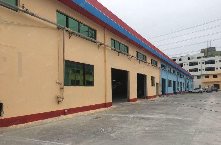 博罗园洲廖尾工业区有办公装修原房东红本钢构厂房出租大小可分租