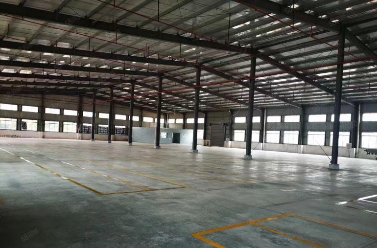 博罗县柏塘镇原房东独门独院11000平米钢构厂房（可分租）