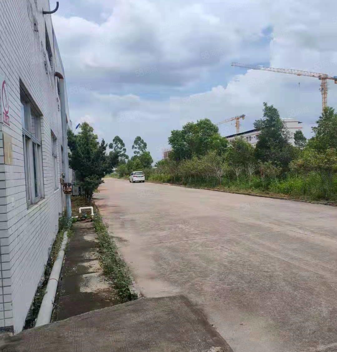 博罗杨村占地8万平，砖墙厂房26000平招租，长度200米