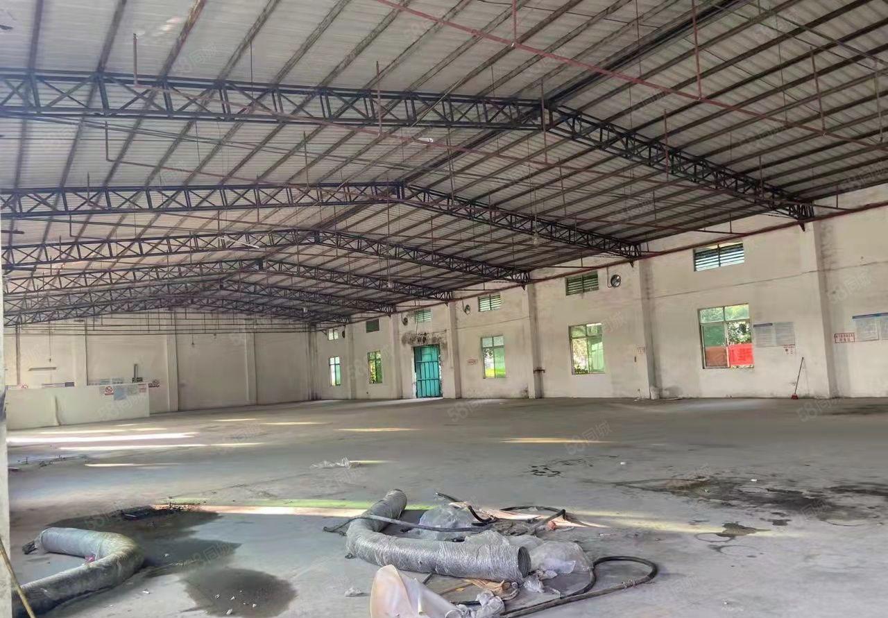 博罗石湾镇铁场村4500独院单一层钢构厂房村委原房东出租