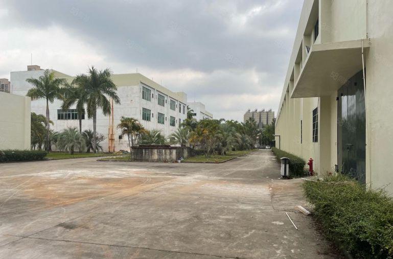 石湾镇砖墙到顶单一层独院厂房出租位于永石大道边上