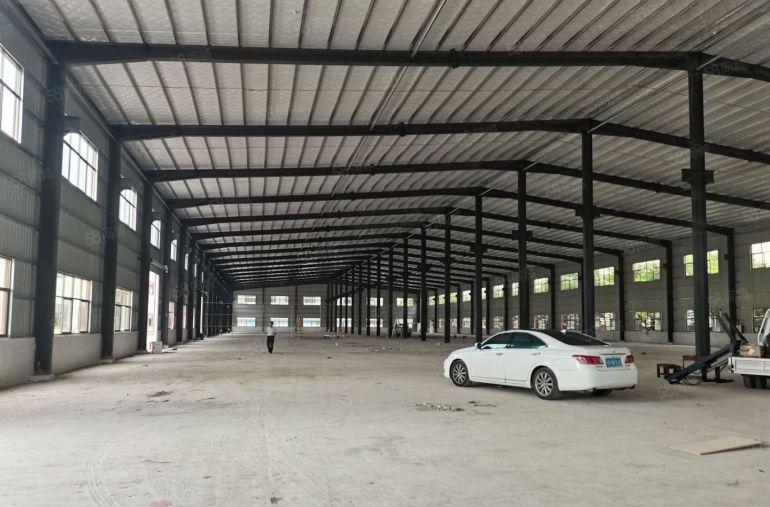 园洲10米高20000平原房东钢构厂房仓库低价出租可办环评