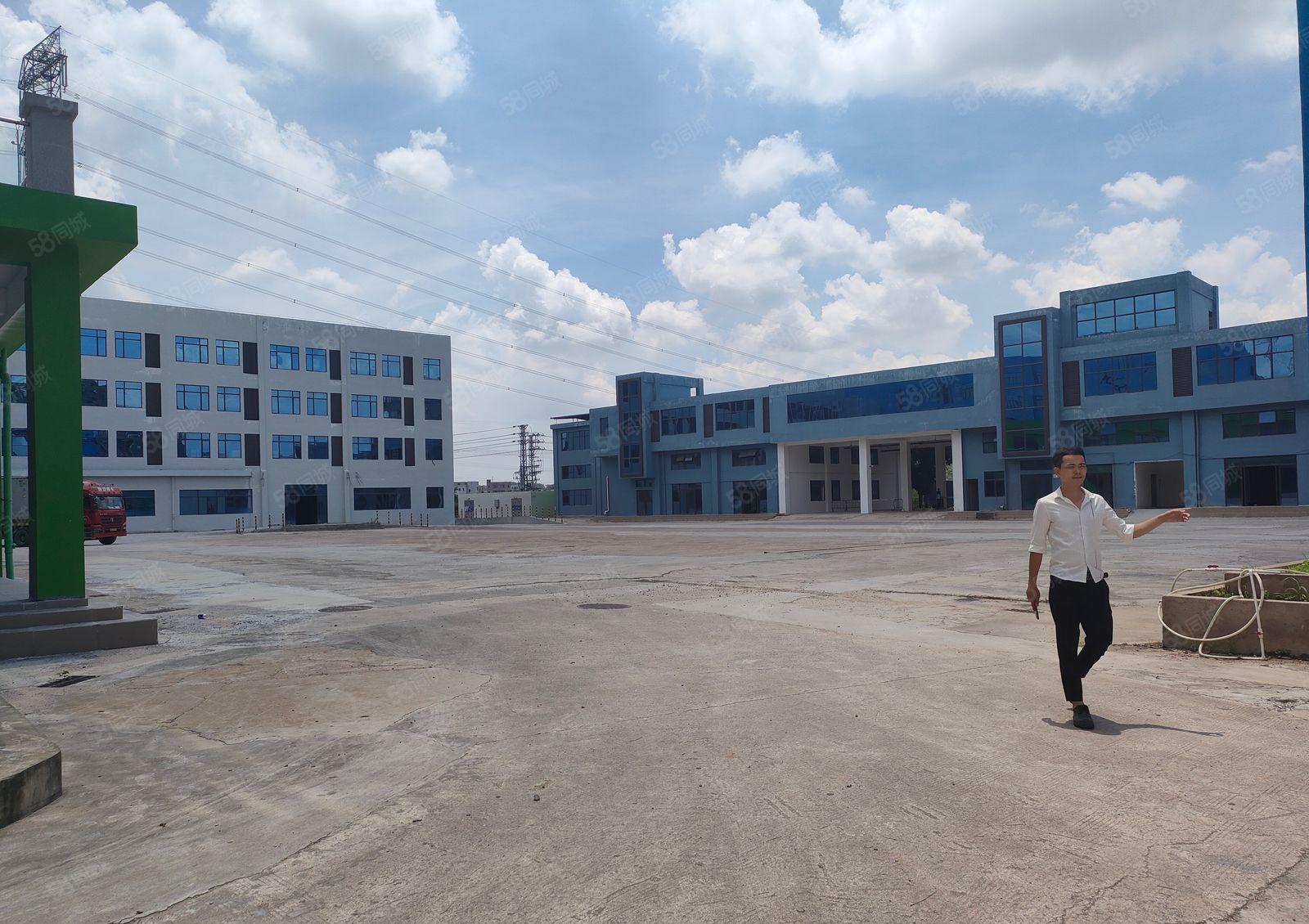 博罗石湾工业园8000平仓库厂房出租楼高6米300可分租合租