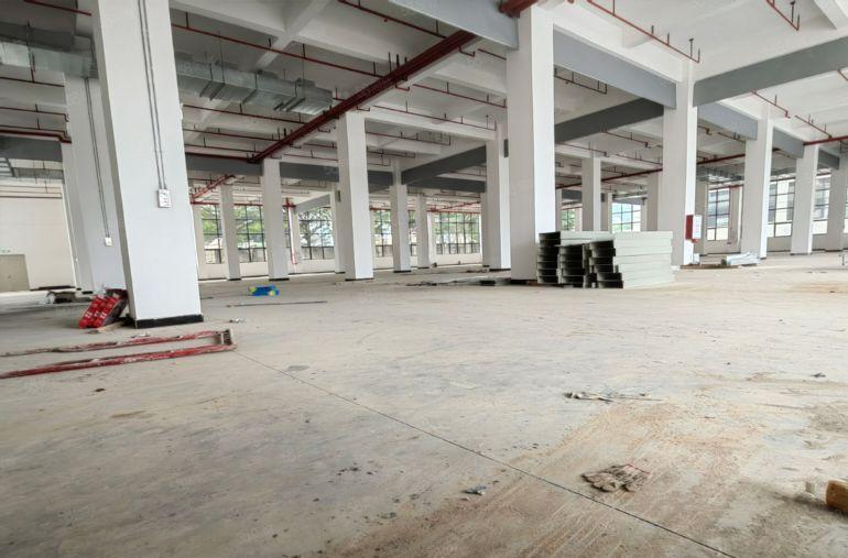 龙溪电镀基地隔壁实拍全新厂房 优先实业 高层高 可隔办公区