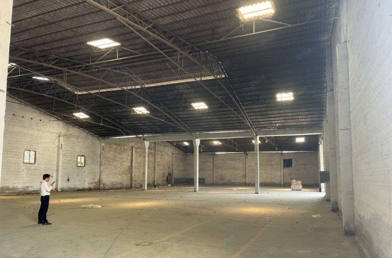 出租12块博罗园州3000平独门独院钢构厂房仓库空地大可分租