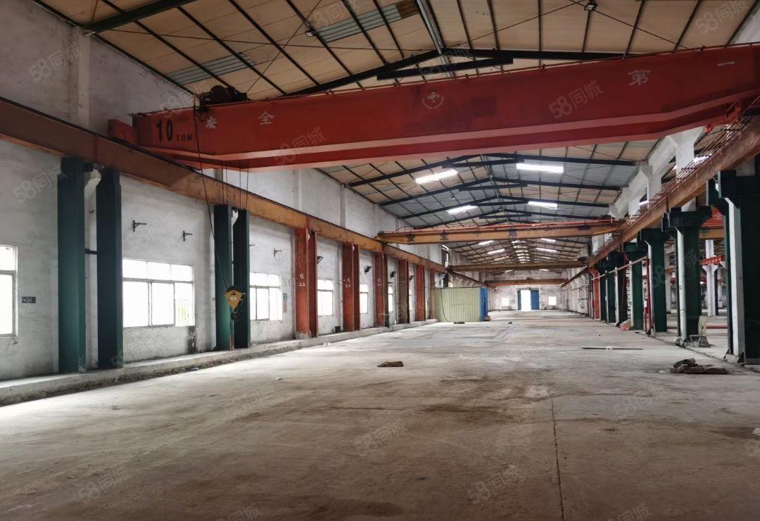 博罗县重型工业带行车单一层厂房出租，证件齐全