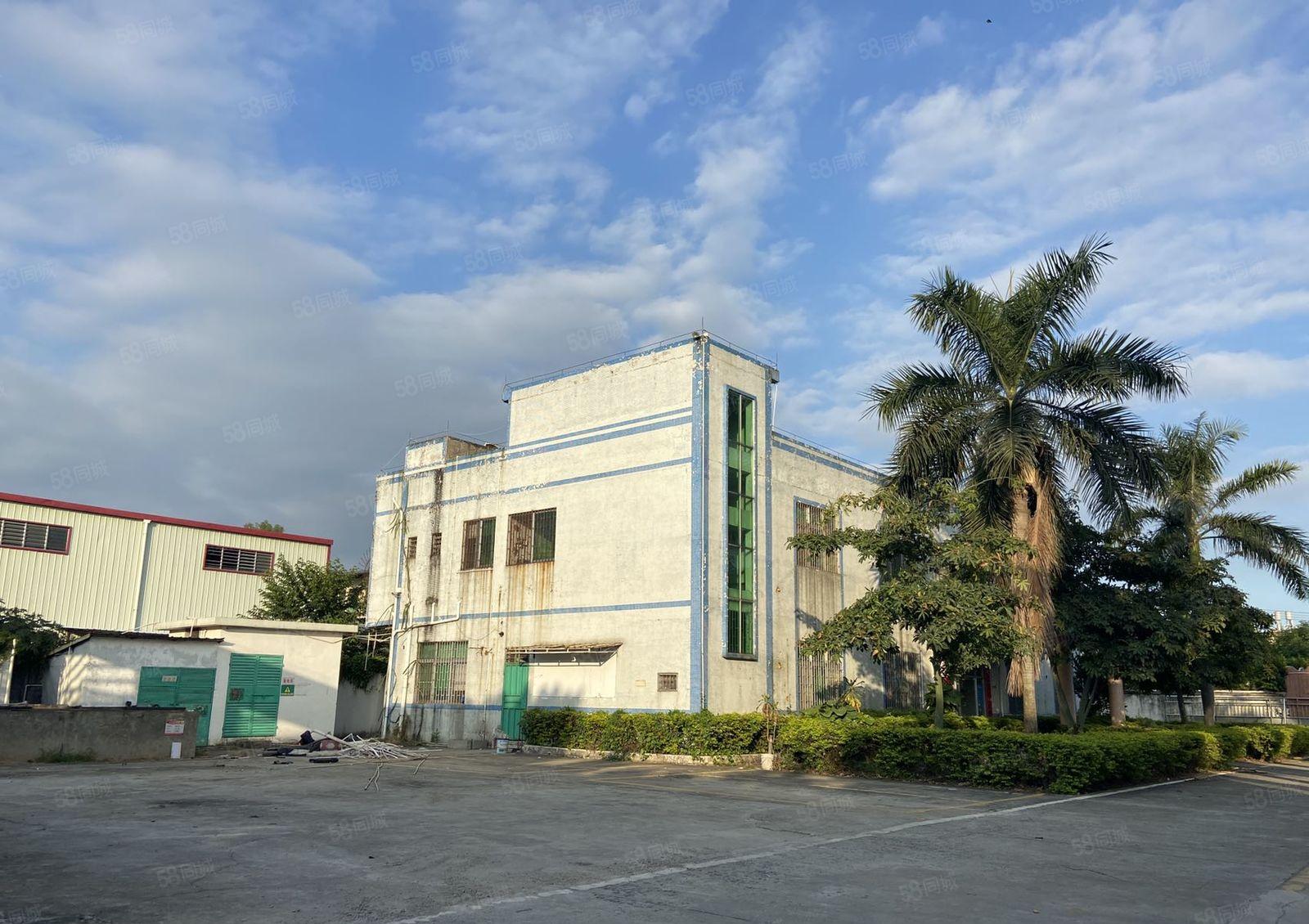 石湾镇工业区新出独院砖墙到顶钢构厂房滴水7米4150可以分租