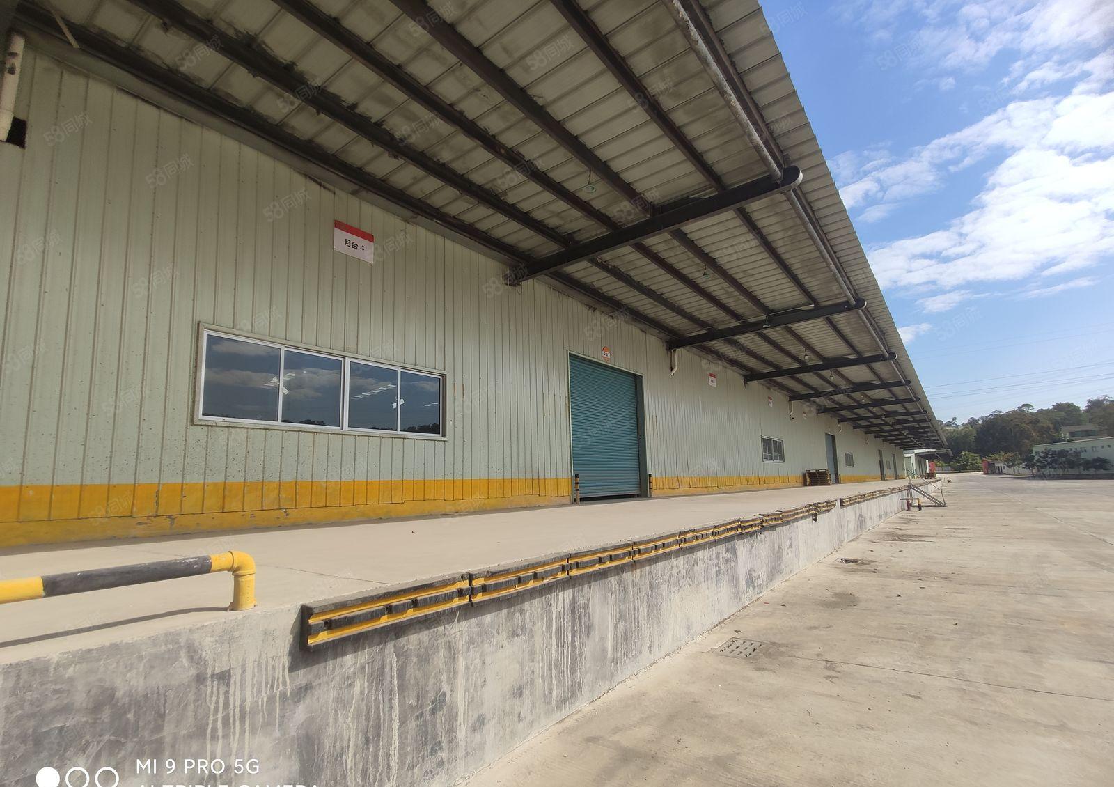 物流仓厂房招租，位于惠州市博罗县长宁镇，带月台，喷淋。