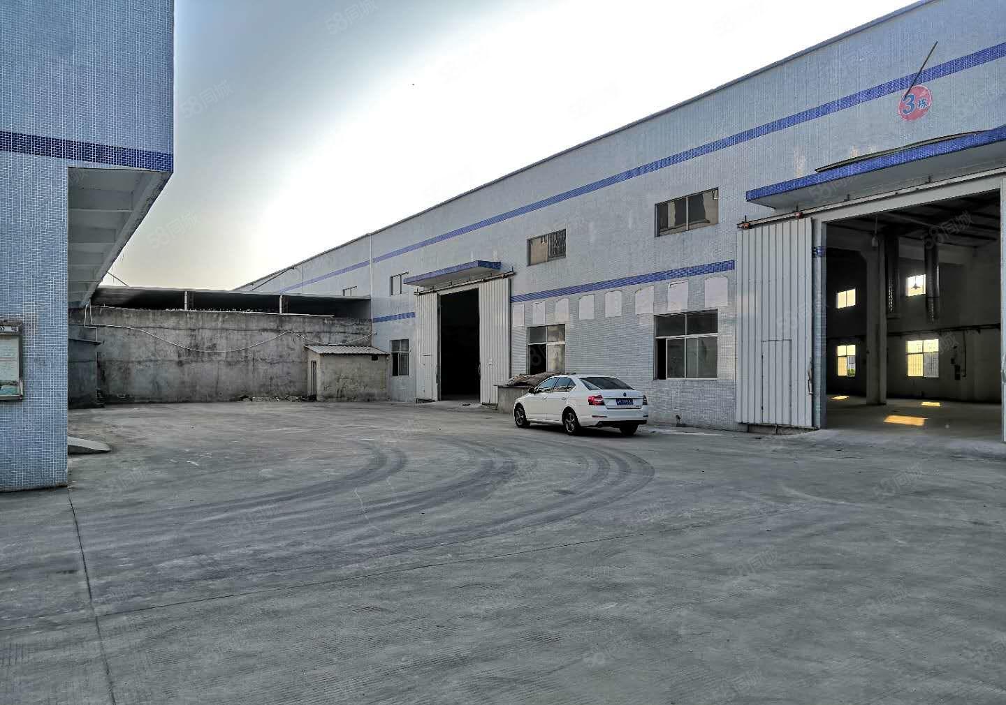 新出！博罗园洲上南工业区2000独院钢构厂房仓库出租可办环评