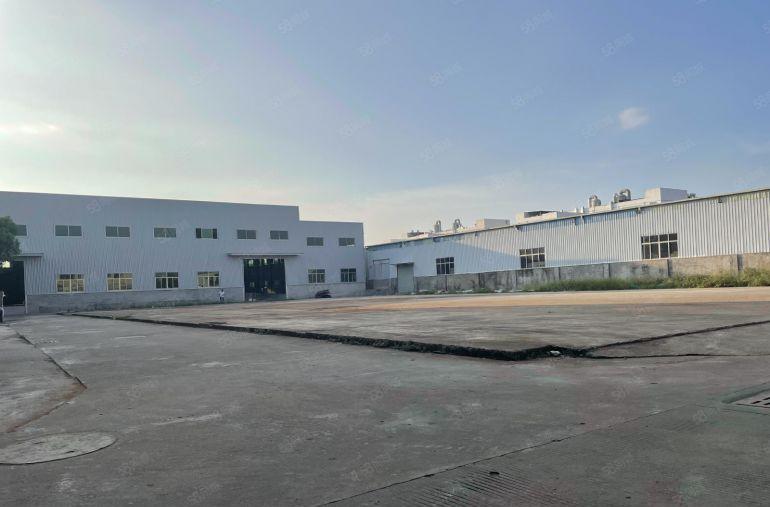 10块！空地超大！园洲田头工业区5000平厂房仓库低价出租